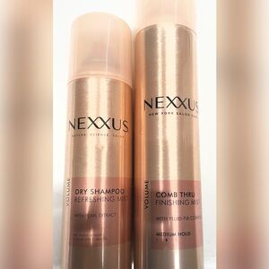 Nexxus Volume Dry‎ Shampoo and Finishing Mist Set - Gold